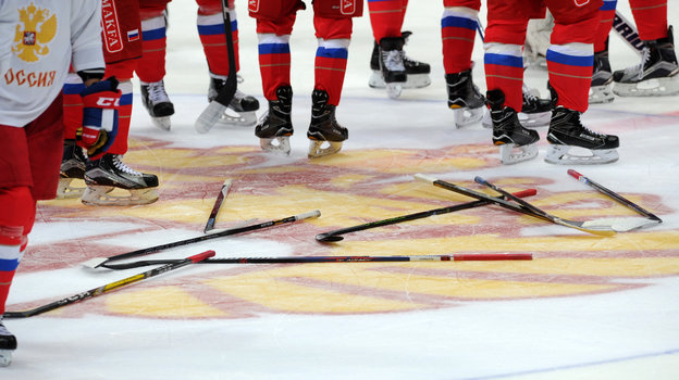 Russian hockey players