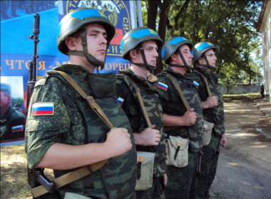 Russian troops stationed in Transnistria, Moldova