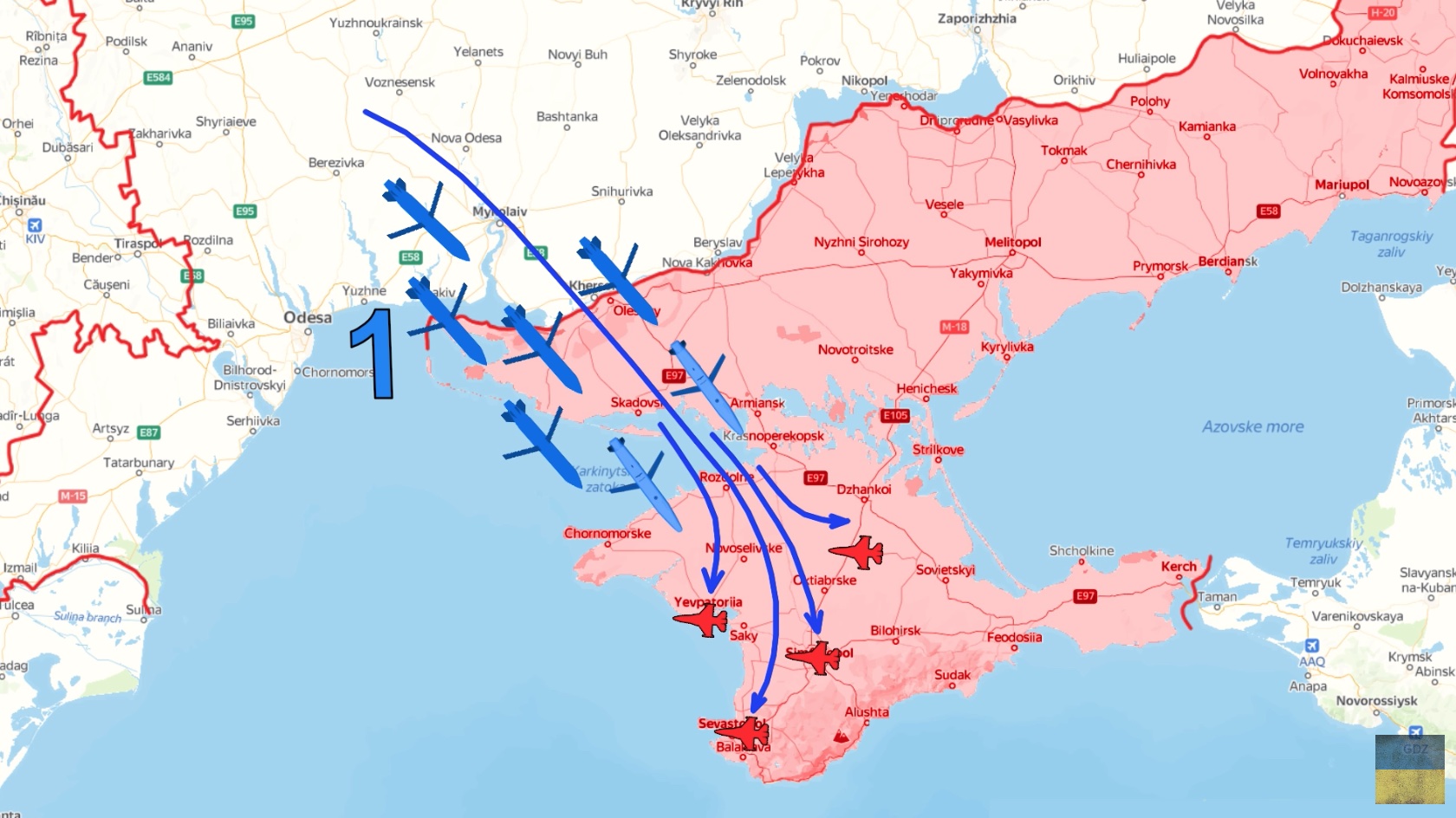 Storm Shadow strikes Crimea