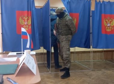 pseudo-elections Russian-occupied Ukraine falsification