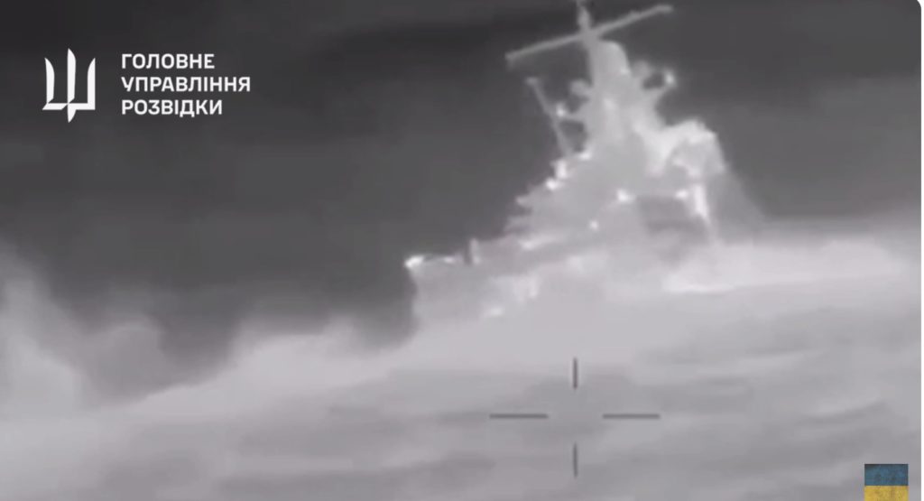 Russian black Sea fleet Ukraine marine drone Sergei Kotov