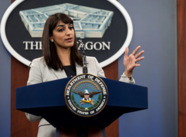 Pentagon spokesperson Sabrina Singh.