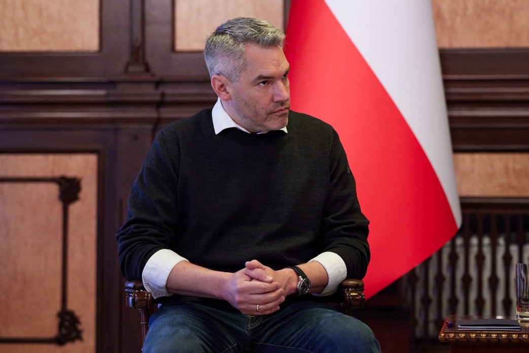Chancellor of Austria Karl Nehammer
