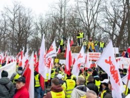 farmers protest in warsaw 2024 March