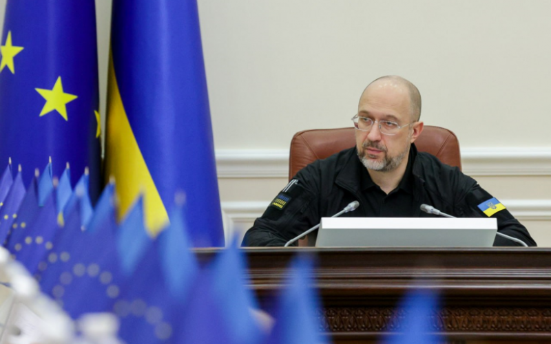 Ukrainian Prime Minister Denys Shmyhal