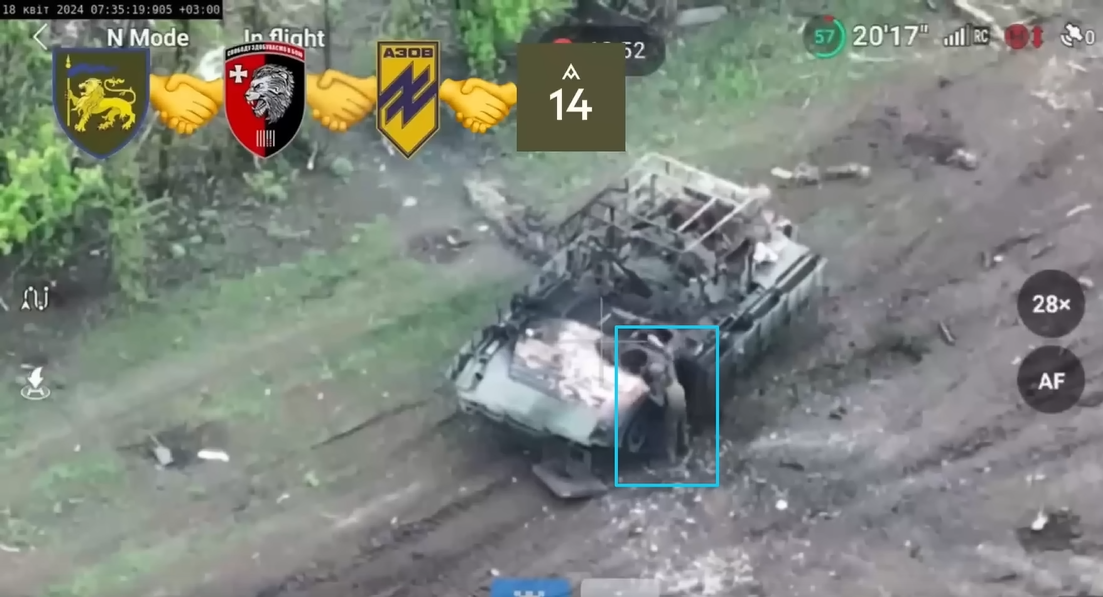 Screenshot from Reporting from Ukraine video