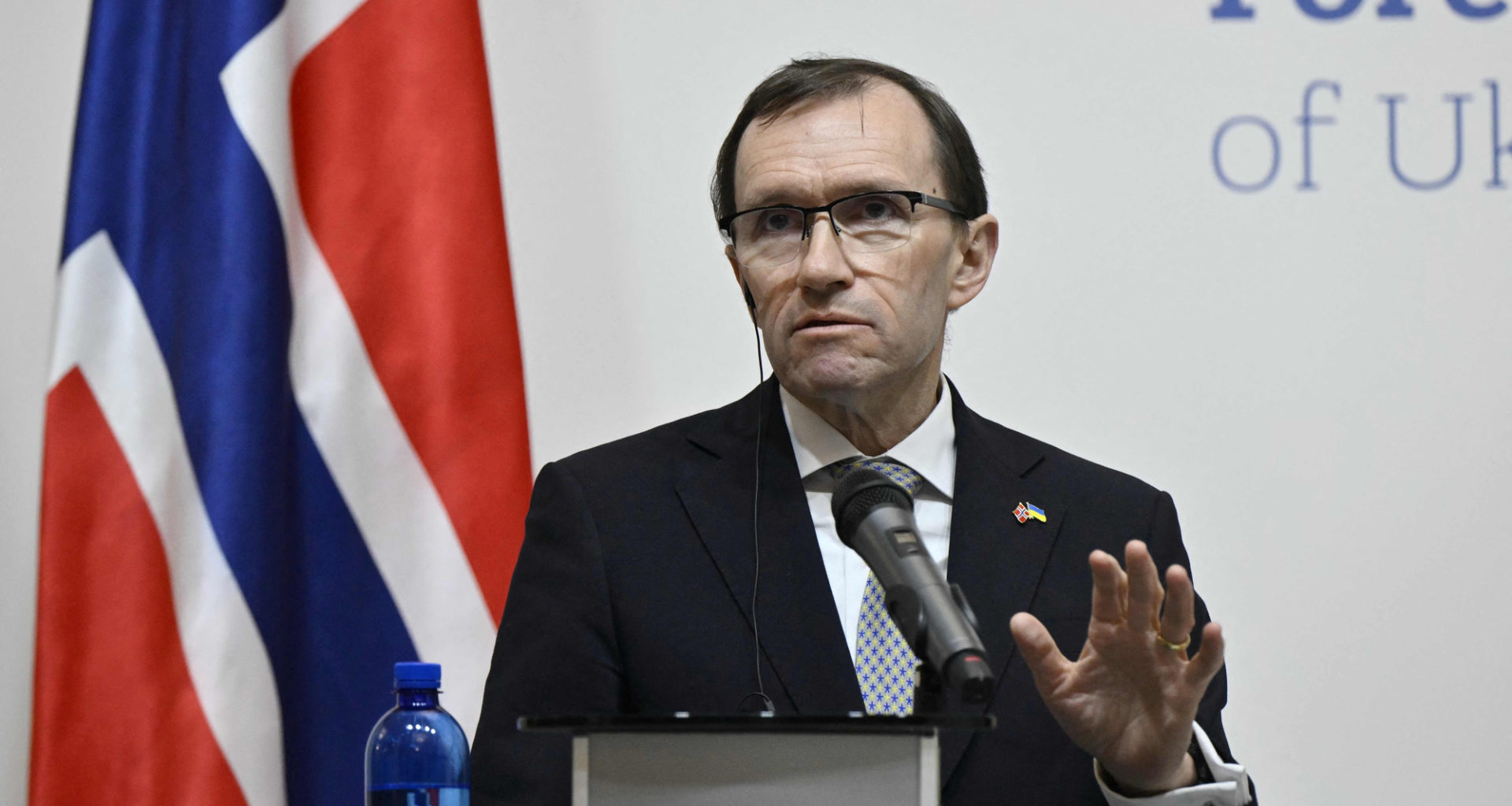 Norwegian Foreign Minister Espen Barth Eide
