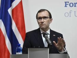 Norwegian Foreign Minister Espen Barth Eide