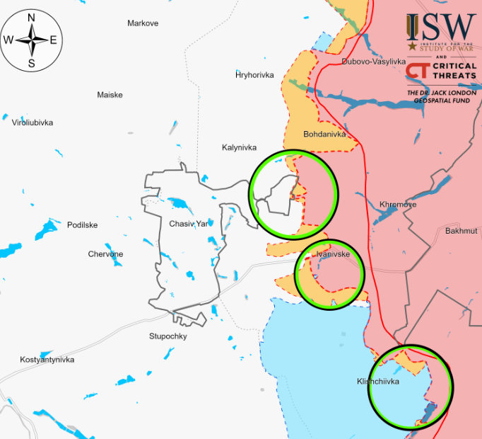 ISW Chasiv Yar april 2024