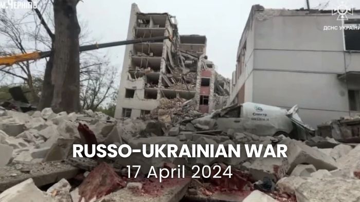 Russo-Ukrainian war, day 784: Russian strike kills 17 in Chernihiv as US House readies $ 61B Ukraine aid vote