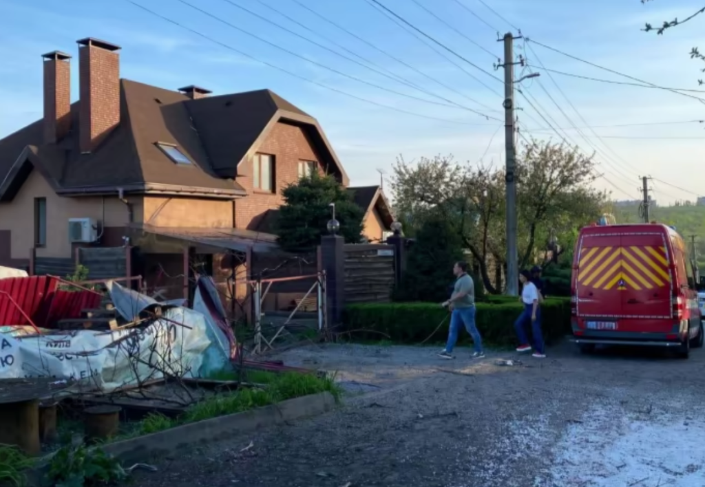 Twelve injured near Dnipro following missile debris fall, including a teenager