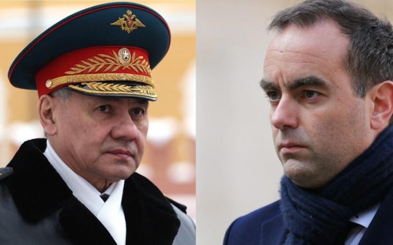 The French Defense Minister Sébastien Lecornu and his Russian counterpart Sergei Shoigu held a rare phone call, their first such contact since October 2022