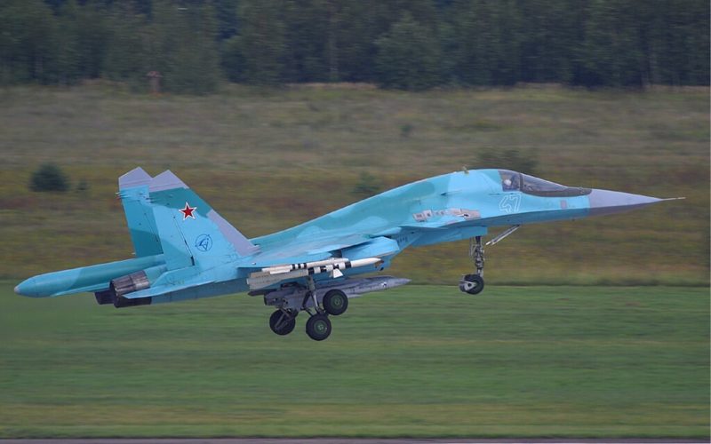 su-34 Russian missile attacks