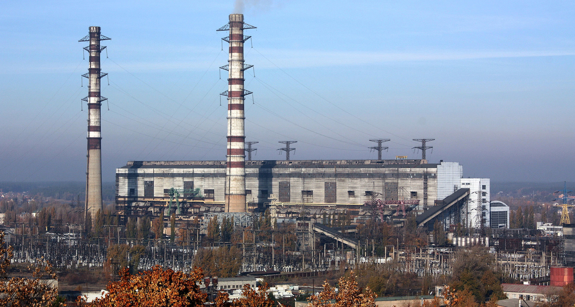 Trypilska Thermal Power Plant photo from 2015