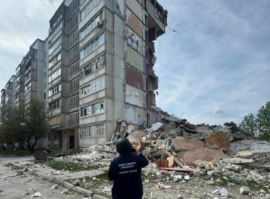 Russian attack Kharkiv o blast