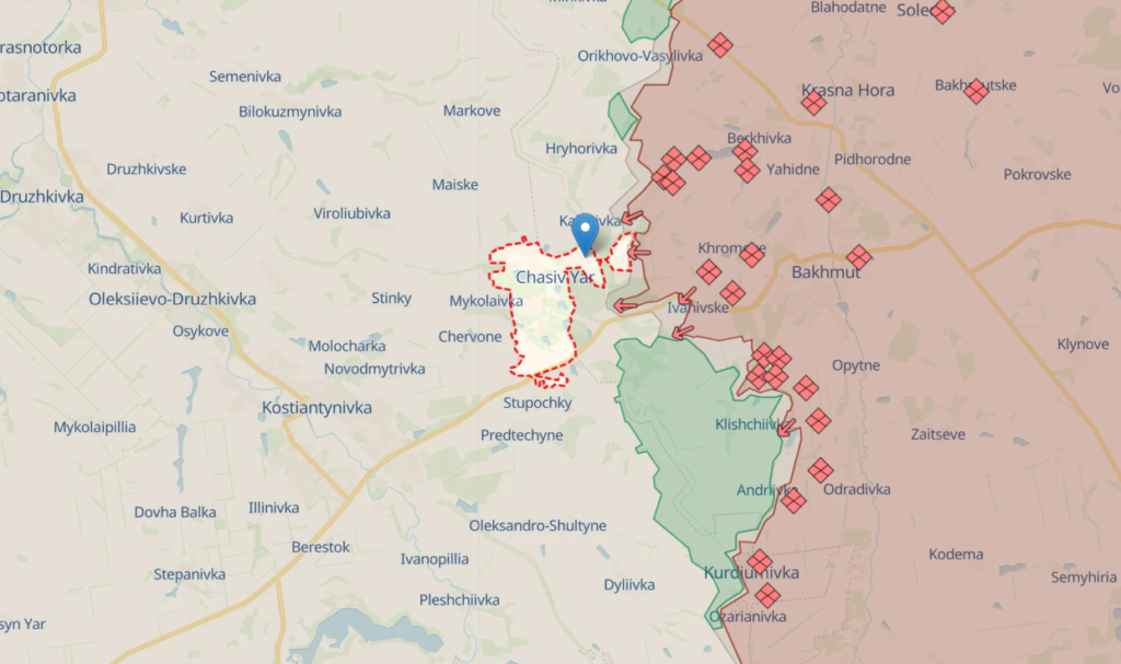 Politico: Chasiv Yar emerges Ukraine’s last stronghold line of defense in Donetsk