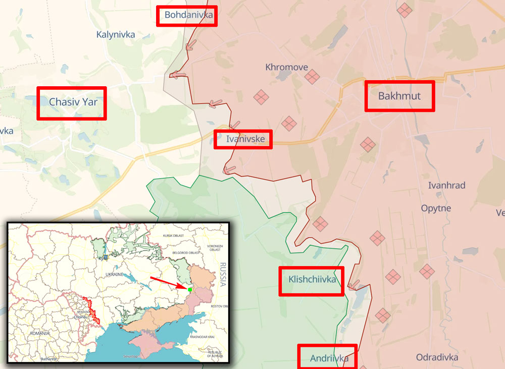 Russian have “not maximally critical” tactical gains near Chasiv Yar, Ukraine battalion leader says