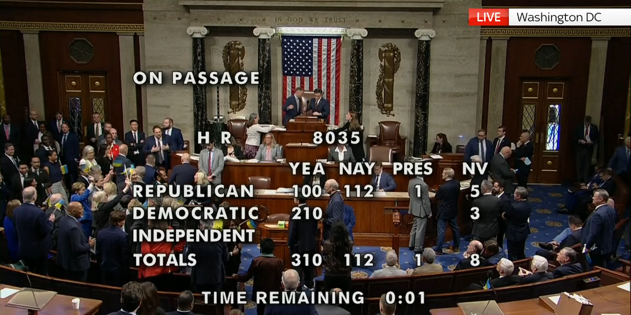 Congress vote Ukraine Aid package