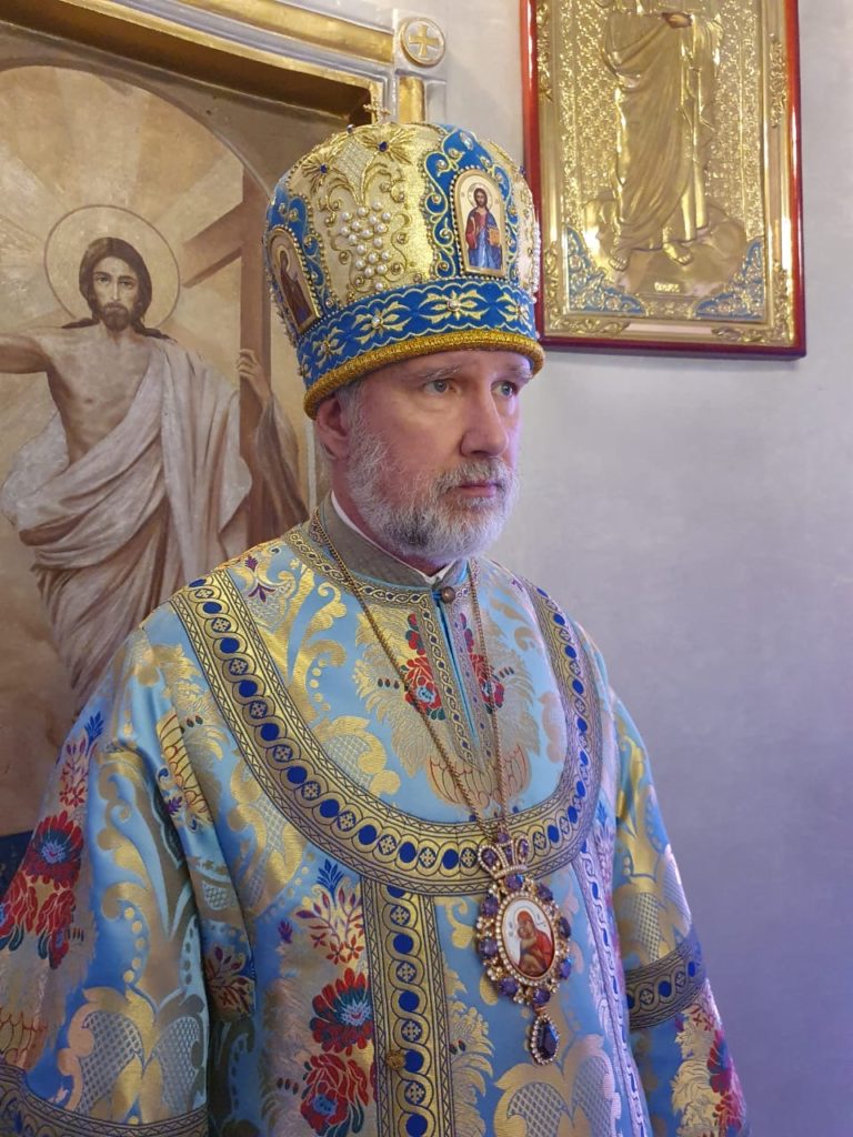 Nykodym, bishop of the Orthodox Church of Ukraine (OCU), Kherson oblast, Ukraine