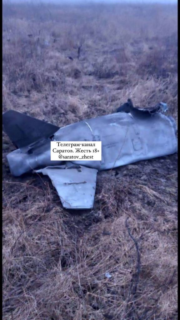 UK intel: Russian missile debris found in Saratov Oblast suggests production issues