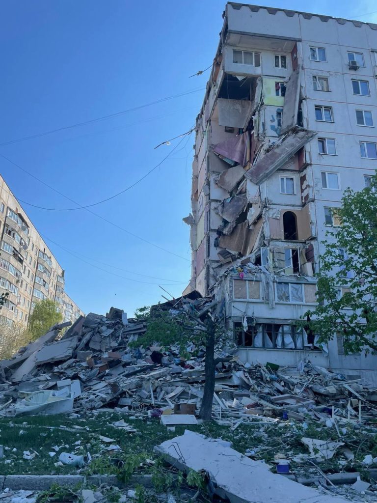 Russian attack Kharkiv o blast
