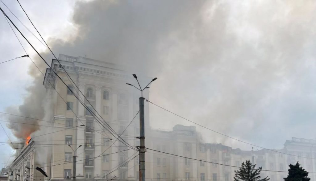 Russian morning missile strike hits residential building in Dnipro, killing civilians and children