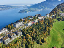 Five-star Bürgenstock hotel above Lake Lucerne in central Switzerland