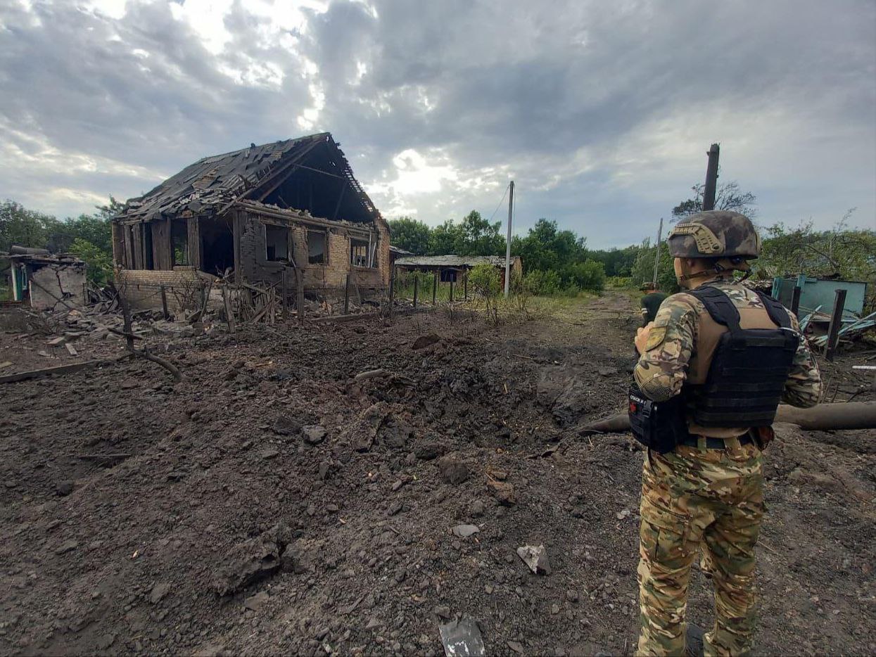 ukraine downs 7/19 russian missiles 32/32 drones attacks injure 15 civilians aftermath russia's may 29 donetsk oblast phtoto telegram/vadym filashkin 3dce2180-d283-485a-ad35-fcebeb1c78a8