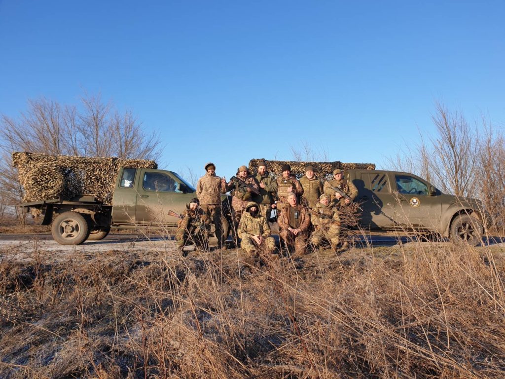 Over-60s from “Steppe Wolves” unit voluntarily aid Ukraine’s frontline troops