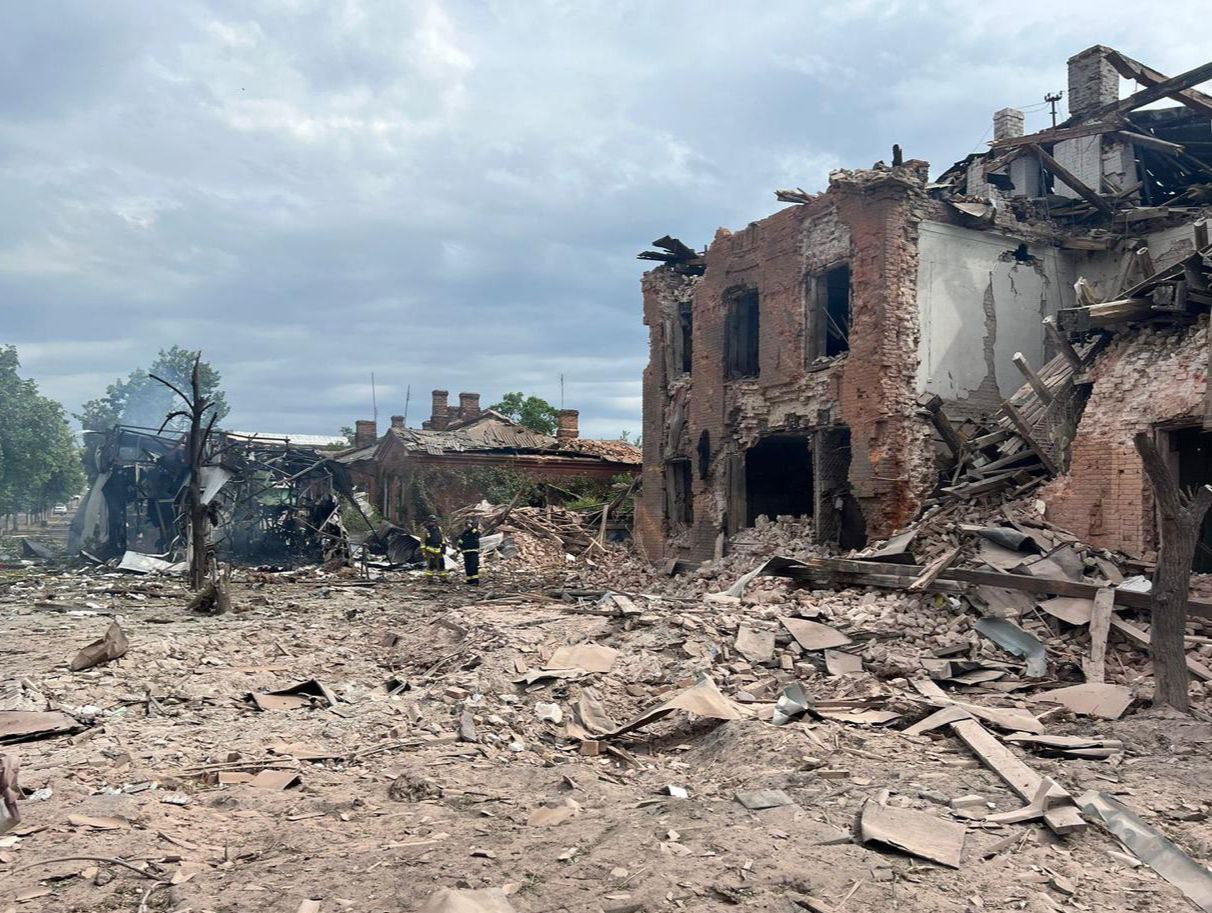 ukraine downs 7/19 russian missiles 32/32 drones attacks injure 15 civilians aftermath russia's may 29 donetsk oblast phtoto telegram/vadym filashkin 547d3021-6e20-48da-8f4b-1df3f9f6e097