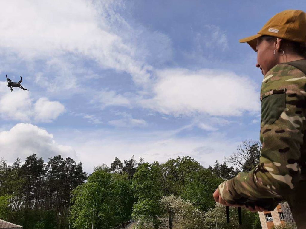 Ukraine drone pilot mavic