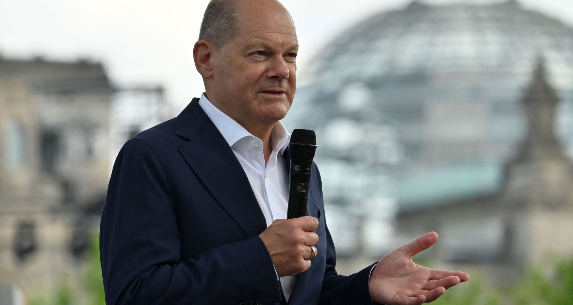 German Chancellor Olaf Scholz. Photo via Eastnews.ua.