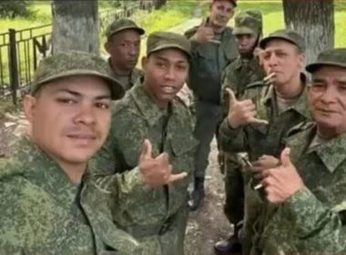 informal channels facilitate cuban enlistment russian military against ukraine nationals wearing uniform 2023 screenshot from video x/pstyle0ne1 f73la_owyaaxqiu