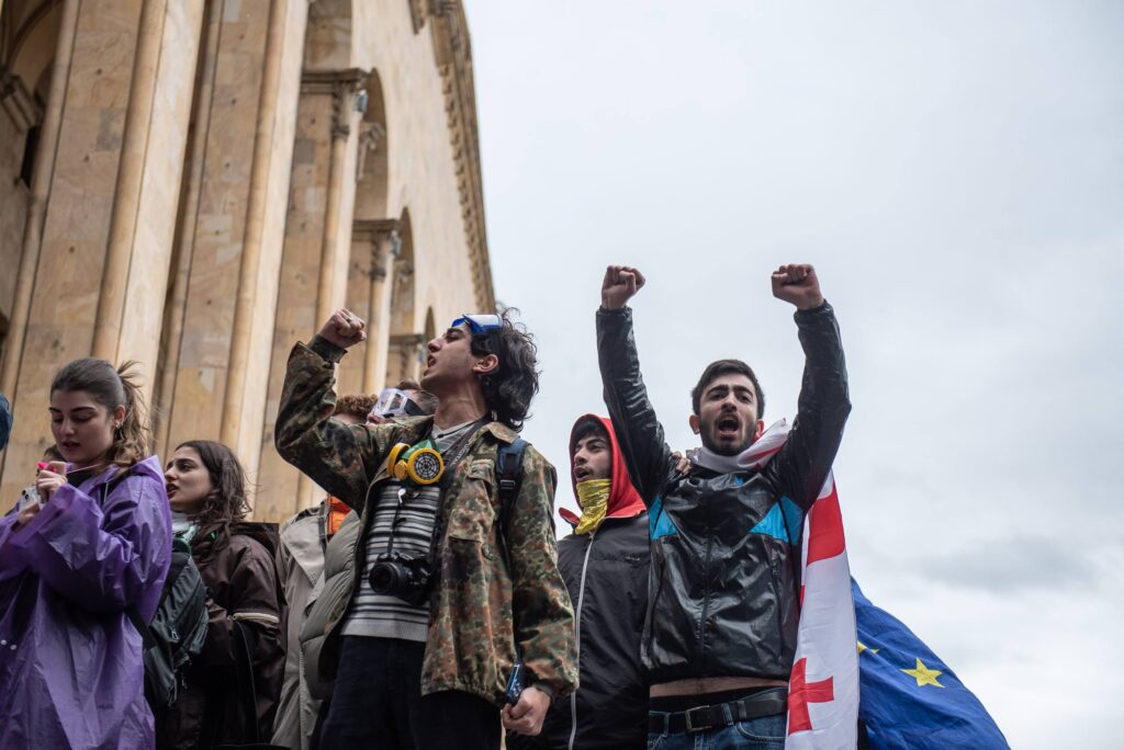 Georgia protests foreign agents law