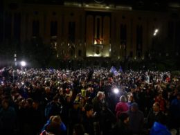 Georgia protests foreign agent law