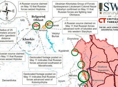 Kharkiv oblast Russia advance