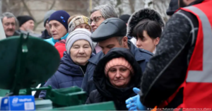 Evacuation in Kharkiv Oblast