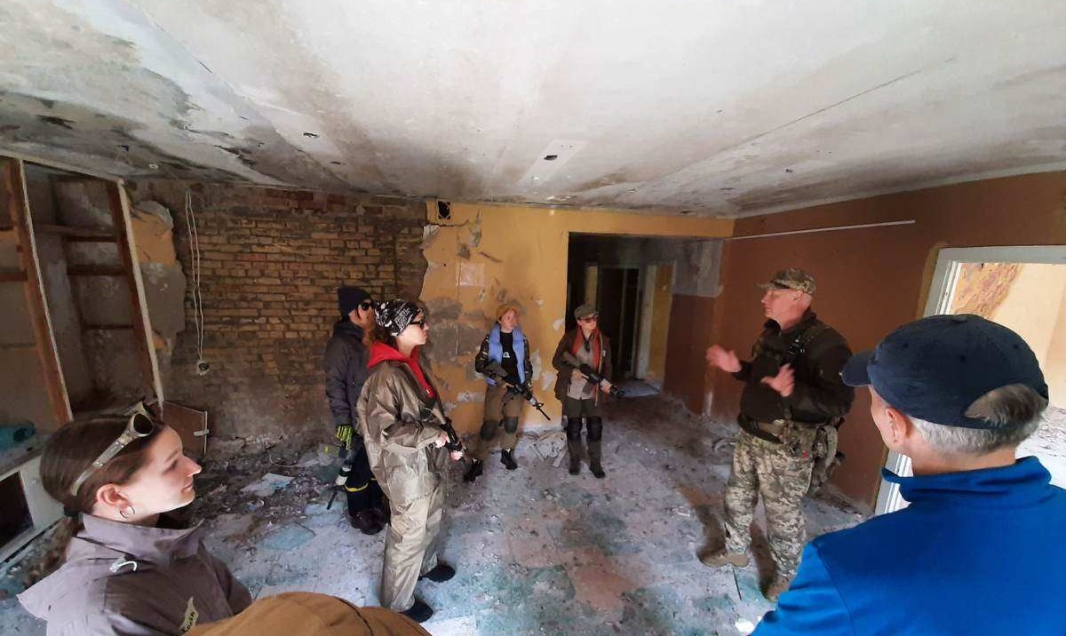 Ukraine total resistance civilians