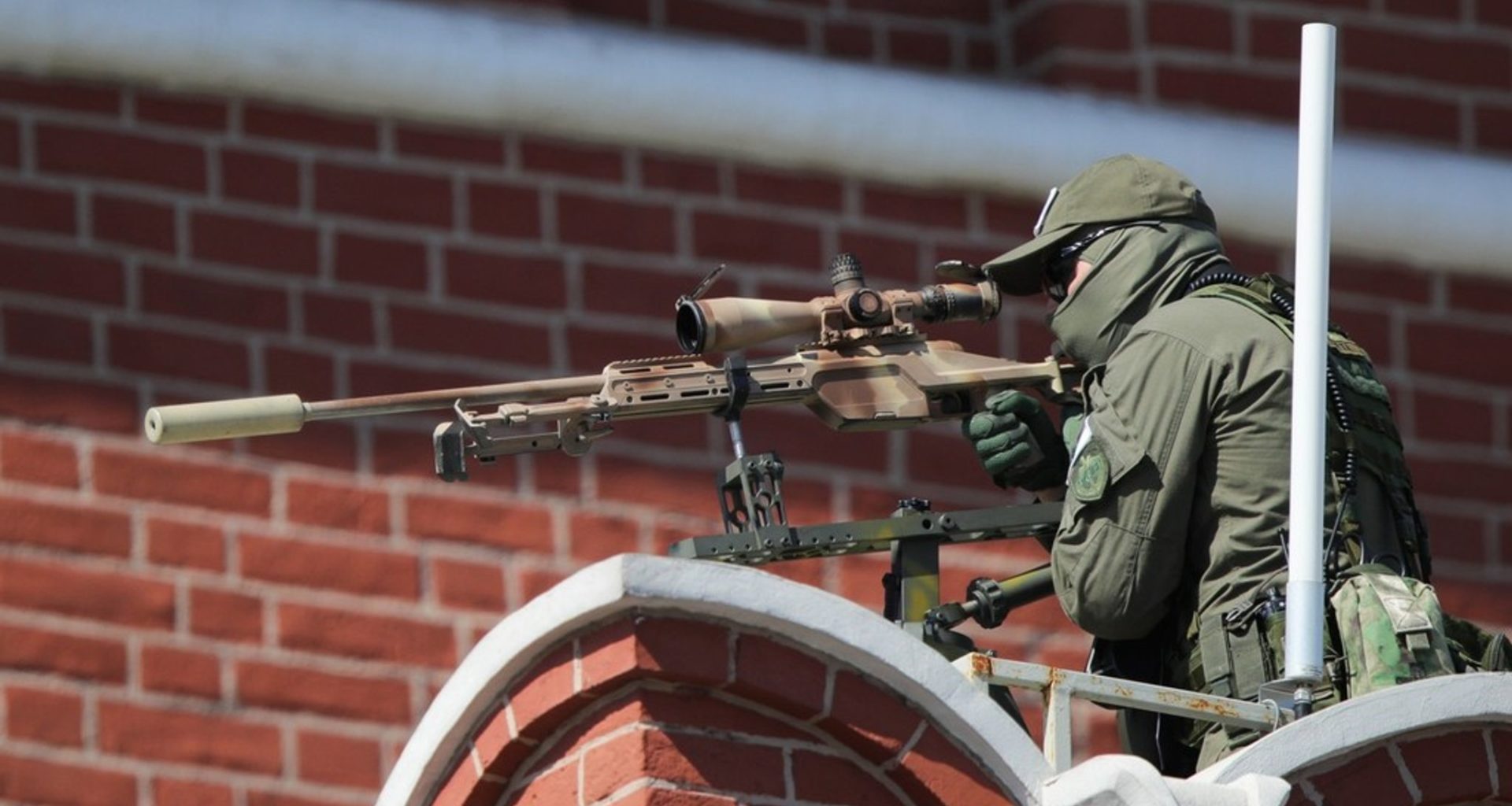 Russian FSO sniper with an Austrian Steyr Mannlicher