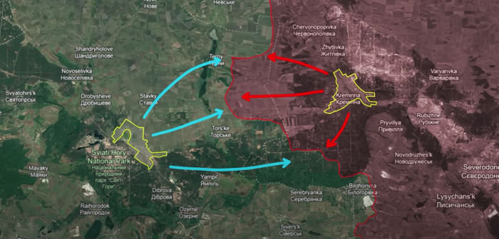 frontline Luhansk direction