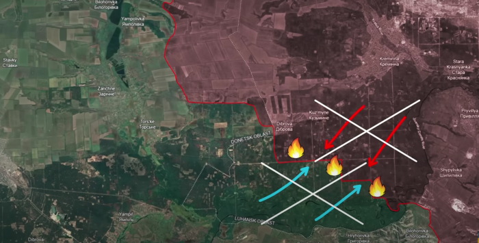 frontline Luhansk direction