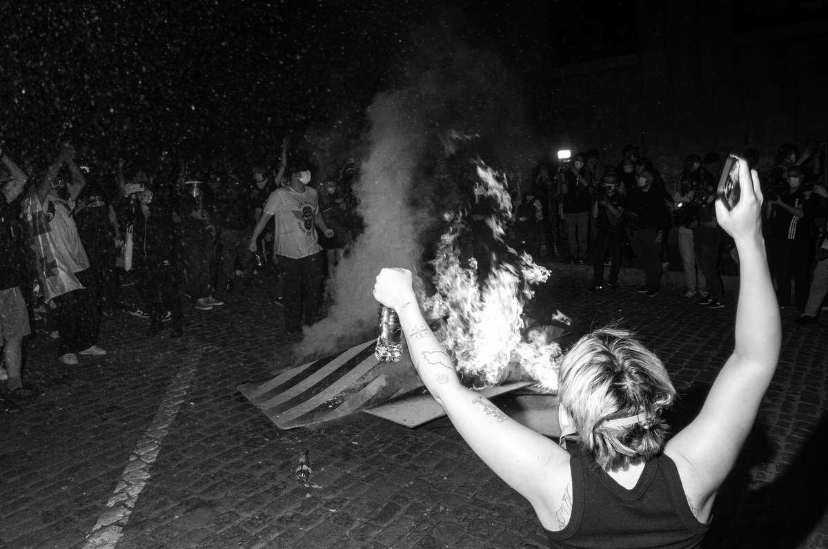 Georgia protests Russian foreign agent law