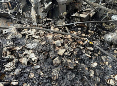 The burnt books in Kharkiv may 2024