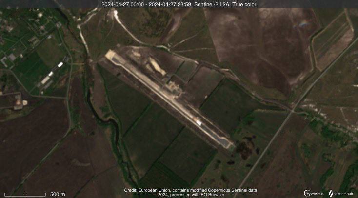 New airfield in Alexeyevka,