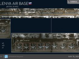 Russian bombers at Olenya airbase