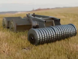 ground unmanned demining platform “solomandra” temerland company militarnyi solomandra
