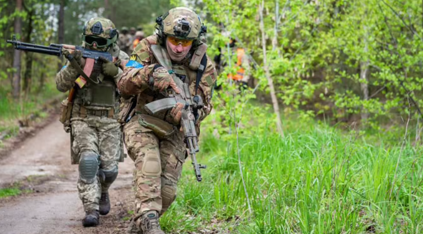 ukrainian soldiers