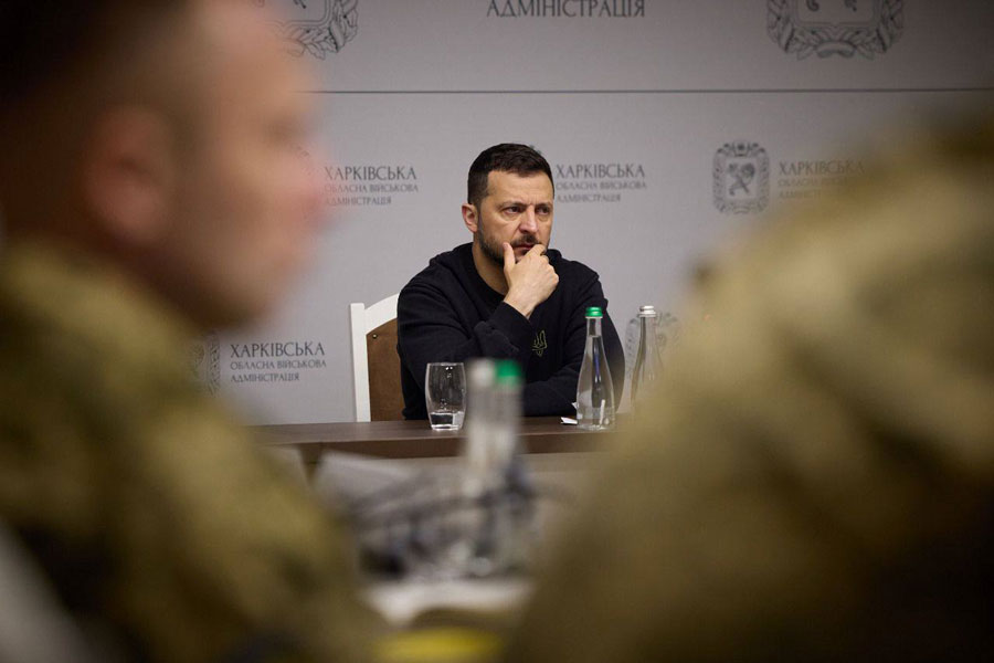 Zelenskyy: Kharkiv Oblast situation generally controlled, units being reinforced