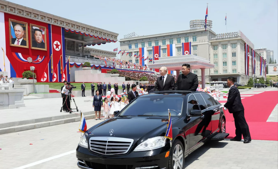 north korea triples its military deployment russia’s war—forbes says exposes moscow’s weakness russian president vladimir putin korean leader kim jong un pyongyang знімок екрана 2024-06-19 163545 2024 ria novosti sends