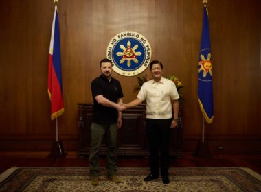 zelenskyy visits philippines first time meets president marcos presidents volodymyr ukraine (l) ferdinand r jr (r) manila 3 july 2024 presidentgovua 7a928291c504f35c718365bdd3b582dd_1717382914_extra_large